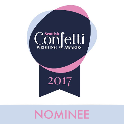 Confetti Wedding Awards nominee 2017